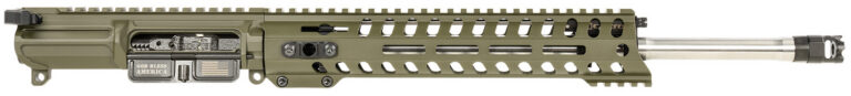 Patriot Ordnance Factory  Rogue Complete Upper 308 Win 16.50″ Stainless Barrel, OD Green Anodized, Micro-B Muzzle Brake, 11″ M-LOK Handguard