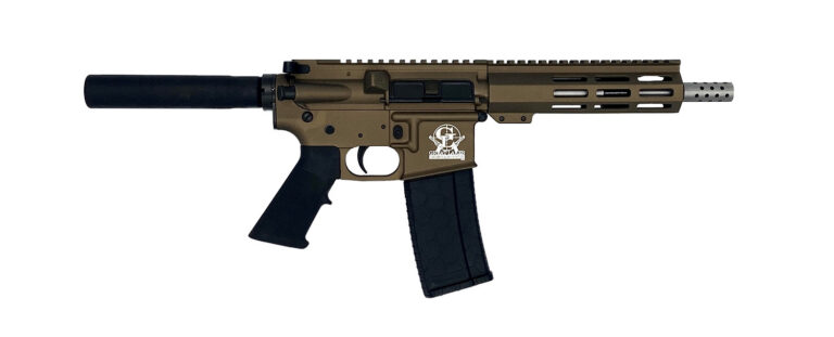 Great Lakes Firearms GL15223SSPBRZ AR-15 Pistol 223 Wylde 30+1 7.50″ Stainless Barrel, Bronze Rec, 7″ M-LOK Handguard, Buffer Tube (No Brace), Black A2 Grip Great Lakes Firearms GL15223SSPBRZ AR-15 Pistol 223 Wylde 30+1 7.50″ Stainless Barrel, Bronze Rec, 7″ M-LOK Handguard, Buffer Tube (No Brace), Black A2 Grip