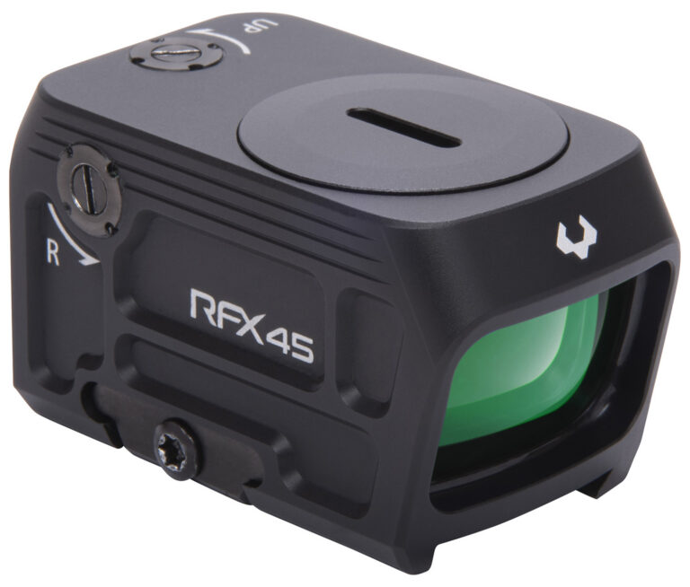 Viridian 9810058 RFX45 Black Anodized 1 x 24 mm x 15.5 mm 5 MOA Green Dot ACRO/Docter Viridian 9810058 RFX45 Black Anodized 1 x 24 mm x 15.5 mm 5 MOA Green Dot ACRO/Docter