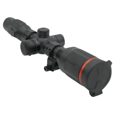 X-Vision 203202 TS300 Thermal Scope with Rings, Black, 2-16x35mm, Multi Reticle/Color 1024×768 OLED, 3,100 yds Detection Range, 640×480 Thermal Sensor, Photo/Video/PiP