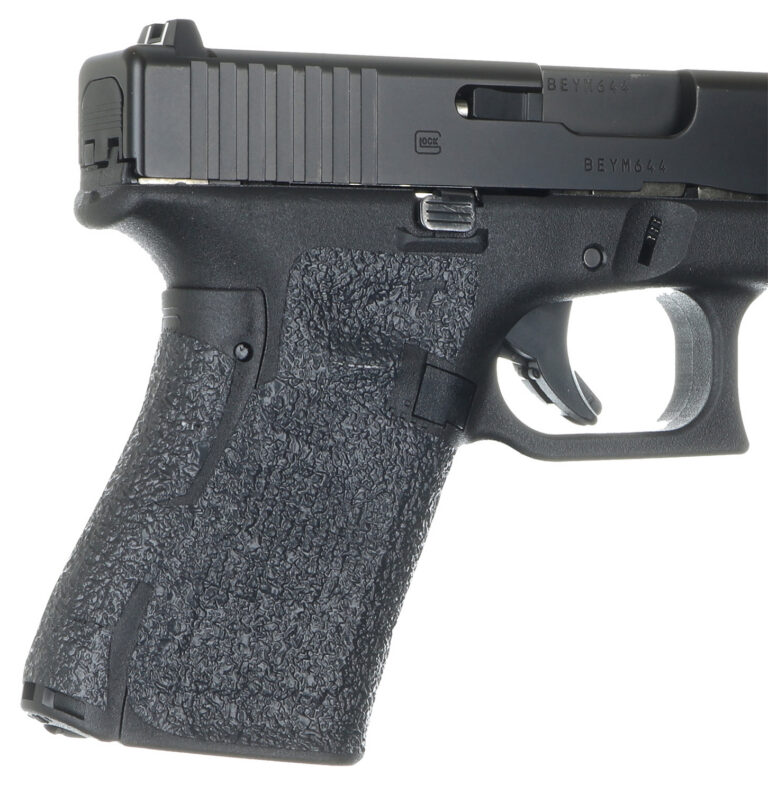 Talon Grips EV02R Adhesive Grip Textured Black Rubber, Fits Compact Glock Gen 5 (19, 23, etc.) Talon Grips EV02R Adhesive Grip Textured Black Rubber, Fits Compact Glock Gen 5 (19, 23, etc.)
