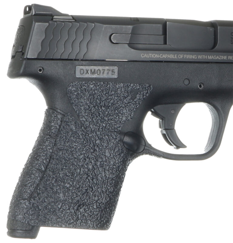 Talon Grips EV05R Adhesive Grip Textured Black Rubber, Fits S&W Shield, M2.0 Talon Grips EV05R Adhesive Grip Textured Black Rubber, Fits S&W Shield, M2.0