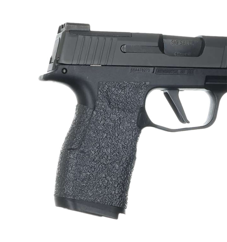 Talon Grips EV12R Adhesive Grip Textured Black Rubber, Fits Sig P365/P365XL Talon Grips EV12R Adhesive Grip Textured Black Rubber, Fits Sig P365/P365XL