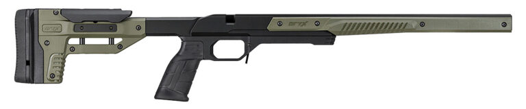 Mdt Sporting Goods Inc 103725ODG Oryx Chassis OD Green/Black Aluminum, Adj. Cheekrest, M-LOK Forend, AR-Style Grip, Barricade Stop, AICS Mag Compatible, Fits Short Action Ruger American Mdt Sporting Goods Inc 103725ODG Oryx Chassis OD Green/Black Aluminum, Adj. Cheekrest, M-LOK Forend, AR-Style Grip, Barricade Stop, AICS Mag Compatible, Fits Short Action Ruger American