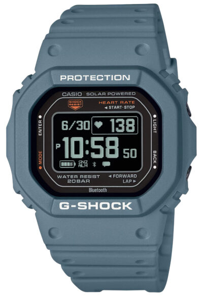 G-shock/vlc Distribution DWH56002 G-Shock Move Series Fitness Tracker Blue/Gray Size 145-215mm