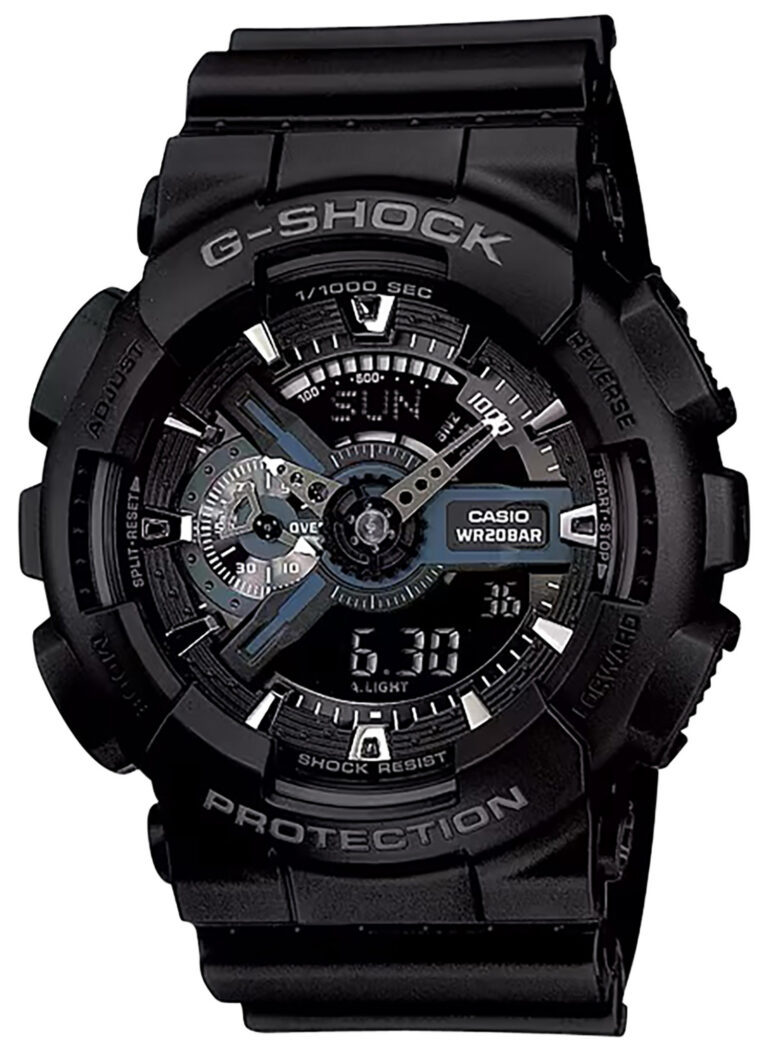 G-shock/vlc Distribution GA1101BCR G-Shock Tactical Black Stainless Steel Bezel 145-215mm G-shock/vlc Distribution GA1101BCR G-Shock Tactical Black Stainless Steel Bezel 145-215mm