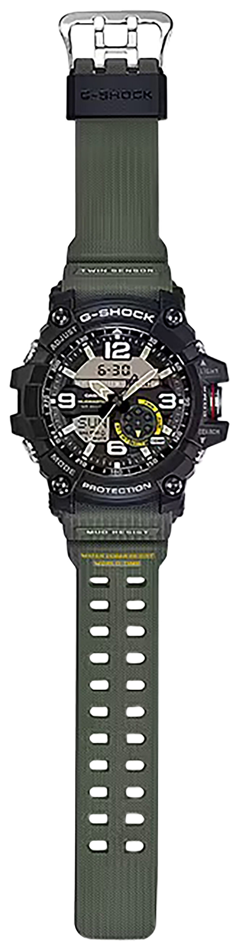 G-shock/vlc Distribution GG10001A3 G-Shock Tactical MudMaster Keep Time Green Size 145-215mm Features Digital Compass G-shock/vlc Distribution GG10001A3 G-Shock Tactical MudMaster Keep Time Green Size 145-215mm Features Digital Compass
