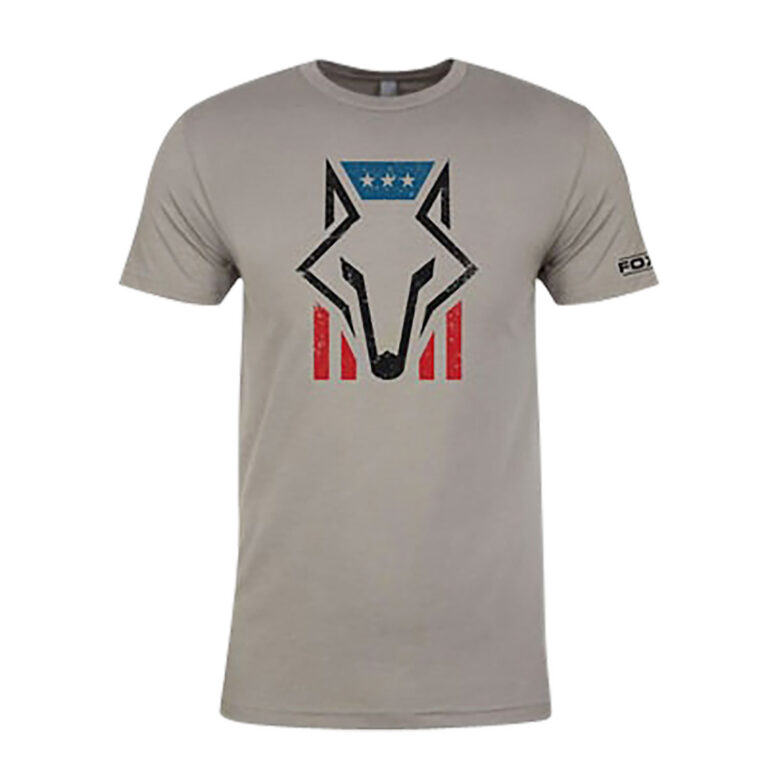 Foxpro FHFGS Foxhead Flag Gray Cotton/Polyester Short Sleeve Small Foxpro FHFGS Foxhead Flag Gray Cotton/Polyester Short Sleeve Small
