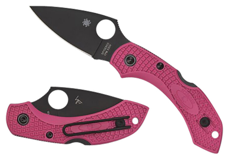 Spyderco C28FPPNS30VBK2 Dragonfly 2 2.30″ Folding Plain Black TiCN CPM S30V SS Blade/Pink Textured w/Black Accents FRN Handle Includes Pocket Clip Spyderco C28FPPNS30VBK2 Dragonfly 2 2.30″ Folding Plain Black TiCN CPM S30V SS Blade/Pink Textured w/Black Accents FRN Handle Includes Pocket Clip