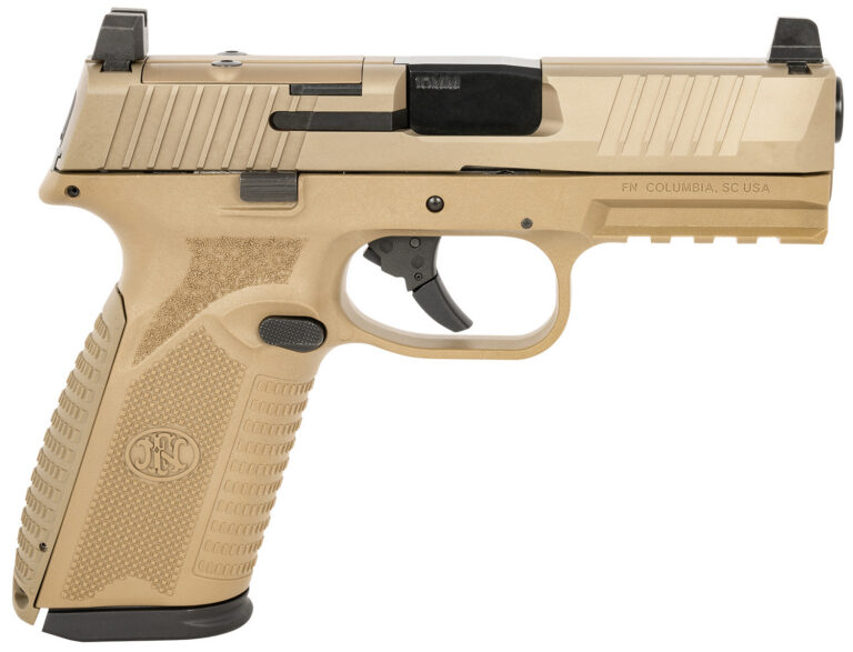 FN 66101382 510 MRD Full Size 10mm Auto 10+1, 4.10″ Black Target Crown Steel Barrel, Flat Dark Earth PVD Optic Cut/Serrated Steel Slide & Polymer Frame w/Picatinny Rail, Ambidextrous FN 66101382 510 MRD Full Size 10mm Auto 10+1, 4.10″ Black Target Crown Steel Barrel, Flat Dark Earth PVD Optic Cut/Serrated Steel Slide & Polymer Frame w/Picatinny Rail, Ambidextrous