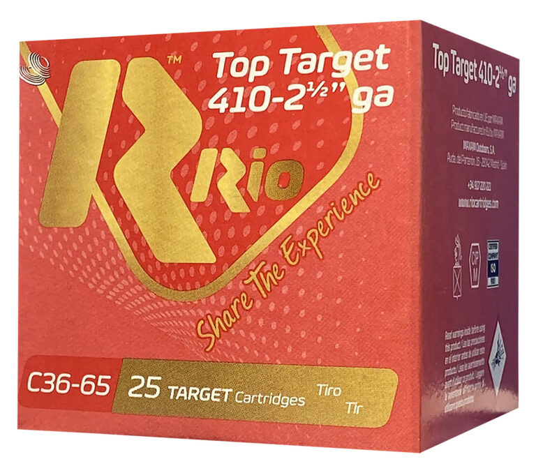 RIO Top Target 410GA 2 1/2″ 1/2 OZ #9 1200 FPS RIO Top Target 410GA 2 1/2″ 1/2 OZ #9 1200 FPS