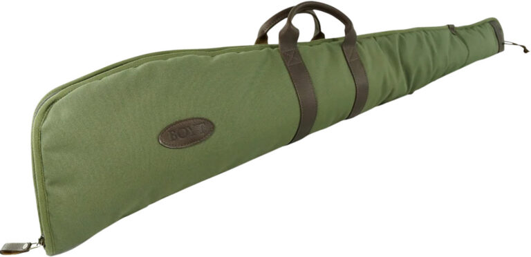 Boyt Harness GCRFUS48 Canvas Rifle Case 48″ Green Waxed Canvas w/ Tanned Leather Accents Quilted Flannel Lining Boyt Harness GCRFUS48 Canvas Rifle Case 48″ Green Waxed Canvas w/ Tanned Leather Accents Quilted Flannel Lining