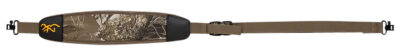 Browning 12201460 Big Game  Realtree Edge Neoprene, 25″- 50″ L, Rubber Shoulder Pad, Includes Swivels