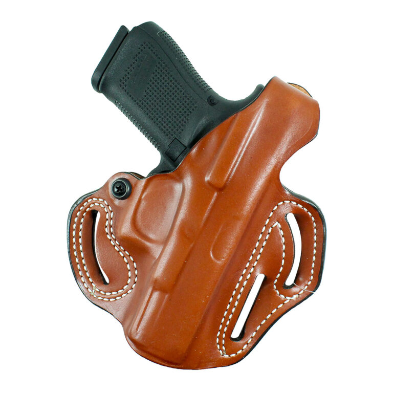 DeSantis Gunhide 001TA2XZ0 Thumb Break Scabbard OWB Tan Leather Belt Slide Fits Sig P365-XMACRO Right Hand DeSantis Gunhide 001TA2XZ0 Thumb Break Scabbard OWB Tan Leather Belt Slide Fits Sig P365-XMACRO Right Hand