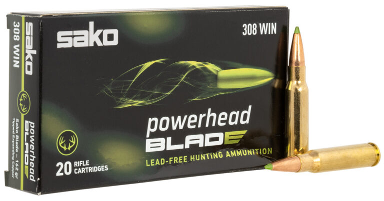 SAKO (TIKKA) PowerHead Blade 308Win 162gr 20 Per Box/10 Case SAKO (TIKKA) PowerHead Blade 308Win 162gr 20 Per Box/10 Case