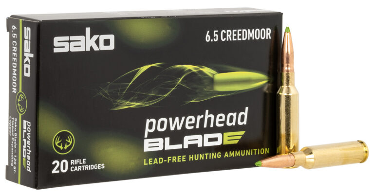 SAKO (TIKKA) PowerHead Blade 6.5Creedmoor 120gr 20 Per Box/10 Case SAKO (TIKKA) PowerHead Blade 6.5Creedmoor 120gr 20 Per Box/10 Case