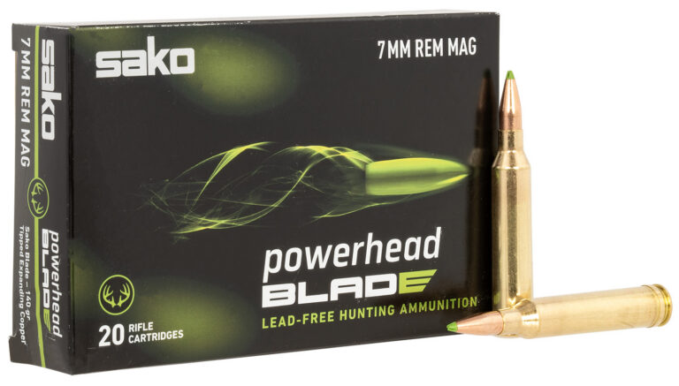 SAKO (TIKKA) JASPHB7MMRM140B PowerHead Blade 7mm 140gr 20 Per Box/10 Case SAKO (TIKKA) JASPHB7MMRM140B PowerHead Blade 7mm 140gr 20 Per Box/10 Case