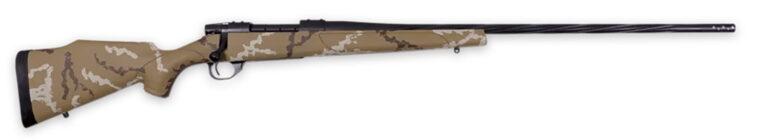 Weatherby VHH653WR8B Vanguard Outfitter 6.5-300 Wthby Mag 3+1 26″ Threaded/Spiral Fluted, Graphite Black Barrel/Rec, Tan with Brown & White Sponge Synthetic Stock, Accubrake Muzzle Brake, Adj. Trigger Weatherby VHH653WR8B Vanguard Outfitter 6.5-300 Wthby Mag 3+1 26″ Threaded/Spiral Fluted, Graphite Black Barrel/Rec, Tan with Brown & White Sponge Synthetic Stock, Accubrake Muzzle Brake, Adj. Trigger
