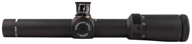 Huskemaw Optics 1016HO Tactical Hunter Black 1-6x24mm 30mm Tube, Illuminated HuntSmart Reticle Huskemaw Optics 1016HO Tactical Hunter Black 1-6x24mm 30mm Tube, Illuminated HuntSmart Reticle