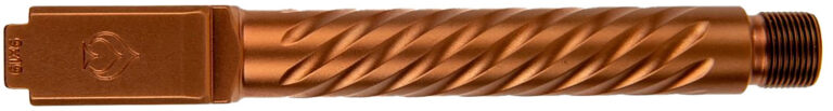 Ballistic Advantage BAPSG175T3R Premium Series 9mm Luger Fits Glock 17 Gen 5 Spiral Fluted Threaded Copper PVD Stainless Steel Ballistic Advantage BAPSG175T3R Premium Series 9mm Luger Fits Glock 17 Gen 5 Spiral Fluted Threaded Copper PVD Stainless Steel