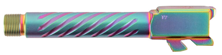 Ballistic Advantage BAPSG175T3W Premium Series 9mm Luger Fits Glock 17 Gen 5 Fluted Threaded Iridescent PVD Stainless Steel Ballistic Advantage BAPSG175T3W Premium Series 9mm Luger Fits Glock 17 Gen 5 Fluted Threaded Iridescent PVD Stainless Steel