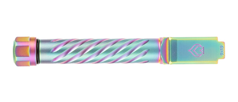 Ballistic Advantage BAPSG195T3W Premium Series 9mm Luger Fits Glock 19 Gen 3-5 Spiral Fluted Threaded Iridescent PVD Stainless Steel Ballistic Advantage BAPSG195T3W Premium Series 9mm Luger Fits Glock 19 Gen 3-5 Spiral Fluted Threaded Iridescent PVD Stainless Steel