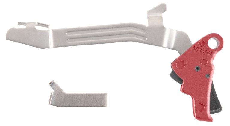 Apex Tactical 102P117RED Action Enhancement Slim Red Drop-In Compatible w/Glock 43/43X/48 Apex Tactical 102P117RED Action Enhancement Slim Red Drop-In Compatible w/Glock 43/43X/48