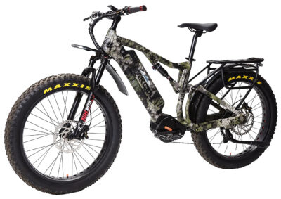 Bakcou E-bikes BS19KRYB25 Storm 25 Large Kryptek Altitude 19″ w/Stand Over Height of 30.50″ Frame, Sram 9sp, 40t Front & Sram 11-34t Rear Cassette Bafang M620 Ultra Motor