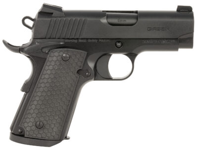 Girsan 392065 MC1911 SC Untouchable Sub-Compact Frame 9mm Luger 7+1 3.40″ Black Steel Barrel, Black Serrated Steel Slide & Frame w/Beavertail, Black Polymer Grip