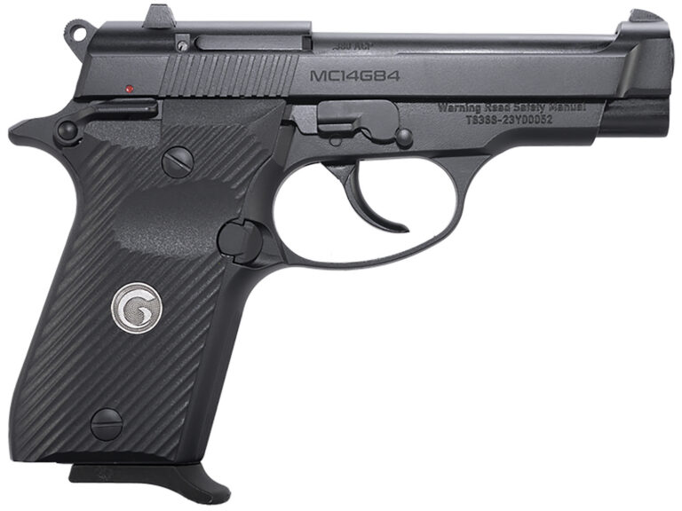 EAA GIRSAN 390825 MC14G84 380 ACP 13+1 3.80″ Black Steel Barrel, Black Serrated Steel Slide, Black Aluminum Frame w/Beavertail, Black Polymer Grip EAA GIRSAN 390825 MC14G84 380 ACP 13+1 3.80″ Black Steel Barrel, Black Serrated Steel Slide, Black Aluminum Frame w/Beavertail, Black Polymer Grip