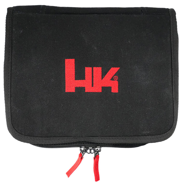 HK 51001075 Pistol Case  11.20″ Long Black/Red