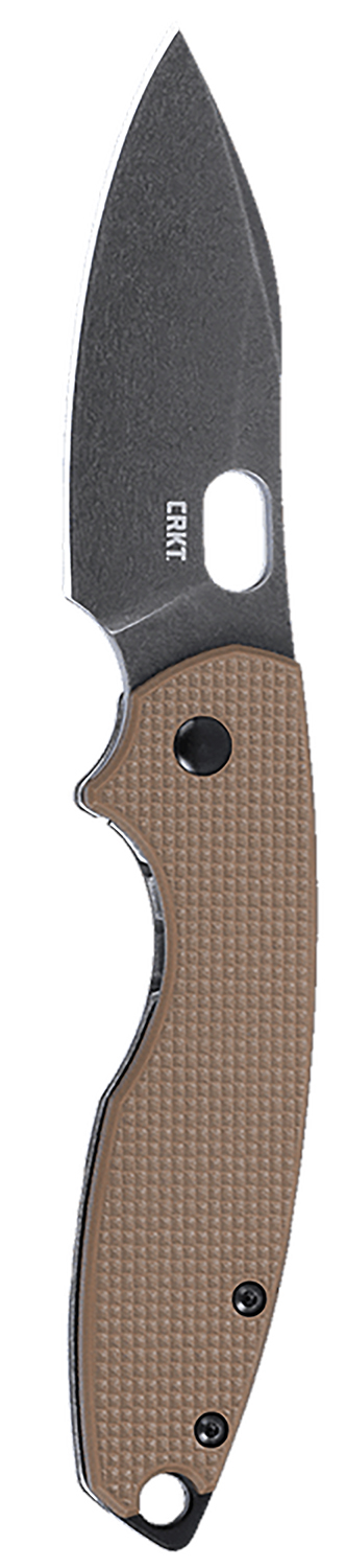 CRKT 5317B Pilar III 2.97″ Folding Spear Point Plain Stonewashed D2 Steel Blade, Brown G10/SS Handle CRKT 5317B Pilar III 2.97″ Folding Spear Point Plain Stonewashed D2 Steel Blade, Brown G10/SS Handle
