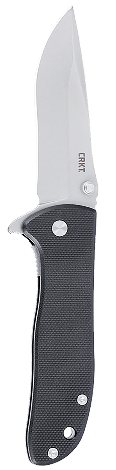 CRKT 6450D2 Drifter EDC 2.88″ Folding Drop Point Plain Stonewashed D2 Steel Blade, Black Textured G10 Handle CRKT 6450D2 Drifter EDC 2.88″ Folding Drop Point Plain Stonewashed D2 Steel Blade, Black Textured G10 Handle