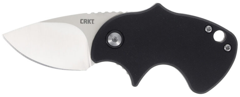CRKT 7930 Orca Compact 1.79″ Folding Plain Satin D2 Steel Blade, Black GRN Handle CRKT 7930 Orca Compact 1.79″ Folding Plain Satin D2 Steel Blade, Black GRN Handle