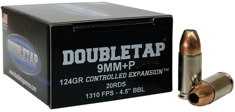 DoubleTap Ammunition 9MM124HP209mm+P Luger 124gr Controlled Expansion JHP 20 Per Box/50 Case DoubleTap Ammunition 9MM124HP209mm+P Luger 124gr Controlled Expansion JHP 20 Per Box/50 Case