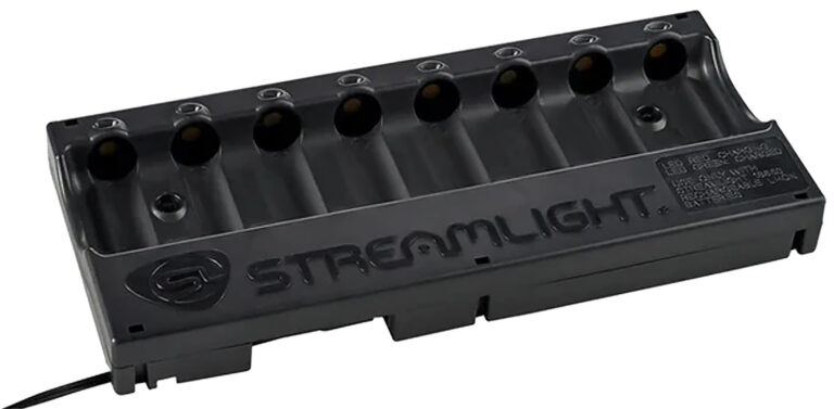 Streamlight 20233 8-Unit Bank Charger Black SL-59/CR123A Battery 12V DC Streamlight 20233 8-Unit Bank Charger Black SL-59/CR123A Battery 12V DC