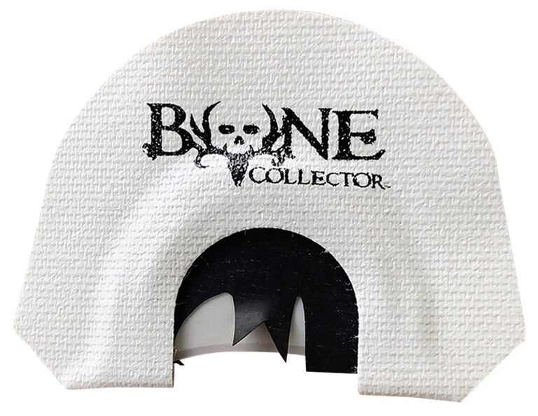 Bone Collector BC140016 The Show Off Mouth Call Black/White Snake Tongue Cut Bone Collector BC140016 The Show Off Mouth Call Black/White Snake Tongue Cut