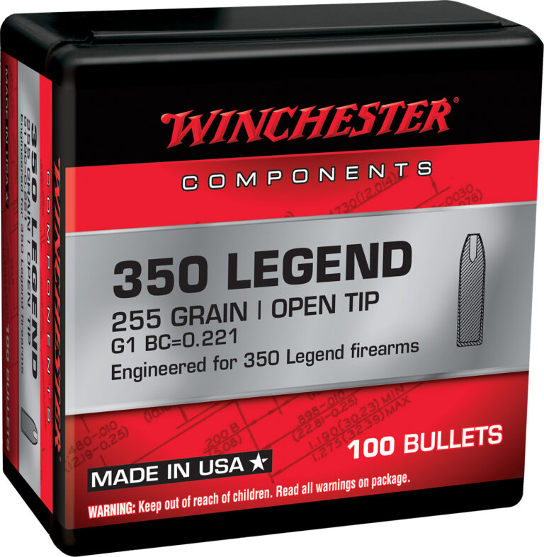 Winchester Ammo WB350L255X 350Legend 255gr Open Tip 100 Per Box/10 Case Winchester Ammo WB350L255X 350Legend 255gr Open Tip 100 Per Box/10 Case