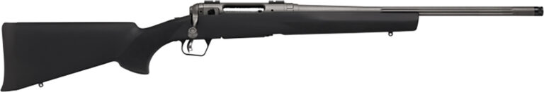 Savage Arms 58266 110 Trail Hunter Lite Full Size 223 Rem 4+1 20″ Fluted/Threaded Barrel, Drilled & Tapped Steel Receiver, Black Fixed Synthetic Stock Savage Arms 58266 110 Trail Hunter Lite Full Size 223 Rem 4+1 20″ Fluted/Threaded Barrel, Drilled & Tapped Steel Receiver, Black Fixed Synthetic Stock