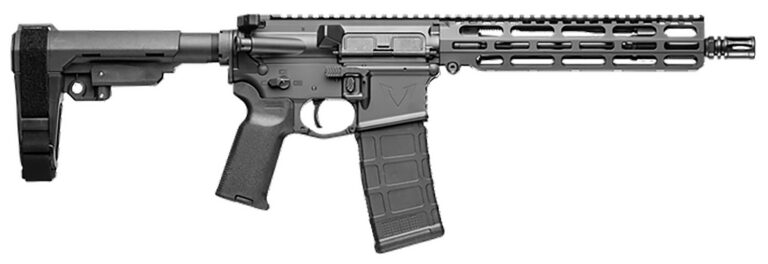 Vktr Industries V31100916617 VK-1 5.56mm 30+1 10.50″ Black Steel Threaded Barrel, Black Armor Cerakote 9.85″ VK-1 Handguard, Black Synthetic SB Tactical SBA3 Brace, Black Magpul K2 Grip, Ambidextrous Vktr Industries V31100916617 VK-1 5.56mm 30+1 10.50″ Black Steel Threaded Barrel, Black Armor Cerakote 9.85″ VK-1 Handguard, Black Synthetic SB Tactical SBA3 Brace, Black Magpul K2 Grip, Ambidextrous