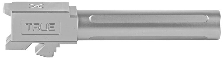 True Precision Inc TPG19BX Glock 9mm Luger 4″ Fluted Satin Stainless Steel, Fits Glock 45/19X/19 Gen1-5 True Precision Inc TPG19BX Glock 9mm Luger 4″ Fluted Satin Stainless Steel, Fits Glock 45/19X/19 Gen1-5
