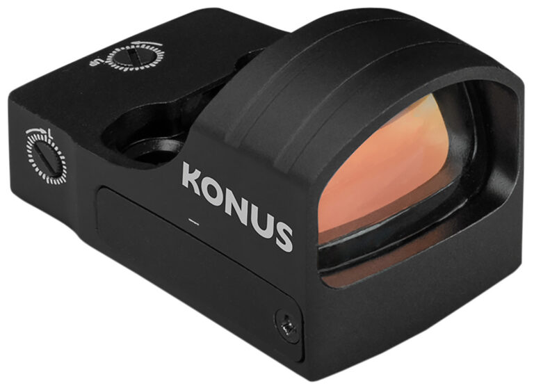 Konus 7205 Fission 3.0 Matte Black 1 x 0.98″ x 0.70″ 4 MOA Red Dot Konus 7205 Fission 3.0 Matte Black 1 x 0.98″ x 0.70″ 4 MOA Red Dot