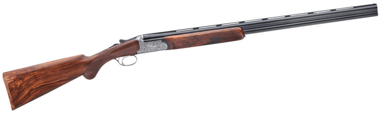 Rizzini USA 41011629 Round Body EM Full Size 16 Gauge Break Action 2rd 29″ Vent Rib Barrel, Coin Anodized Silver Receiver, Fixed w/Prince of Whales Grip Grade III Turkish Walnut Stock