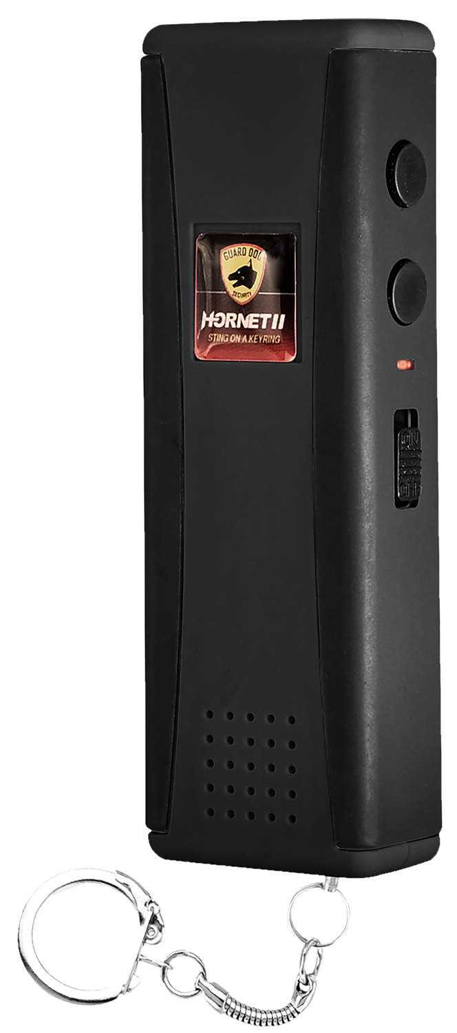 SKYLINE USA INC SGGDH2HVBK Stun Gun Hornet 2 Black Features Flashlight/Alarm Includes Keychain/Siren Alarm/USB Charger SKYLINE USA INC SGGDH2HVBK Stun Gun Hornet 2 Black Features Flashlight/Alarm Includes Keychain/Siren Alarm/USB Charger