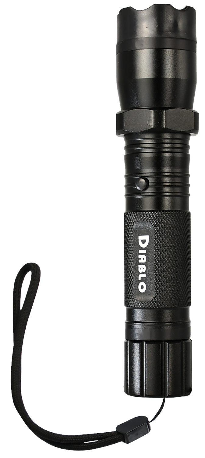 SKYLINE USA INC TLSGGDD Stun Gun Diablo Black Aluminum Features Flashlight SKYLINE USA INC TLSGGDD Stun Gun Diablo Black Aluminum Features Flashlight