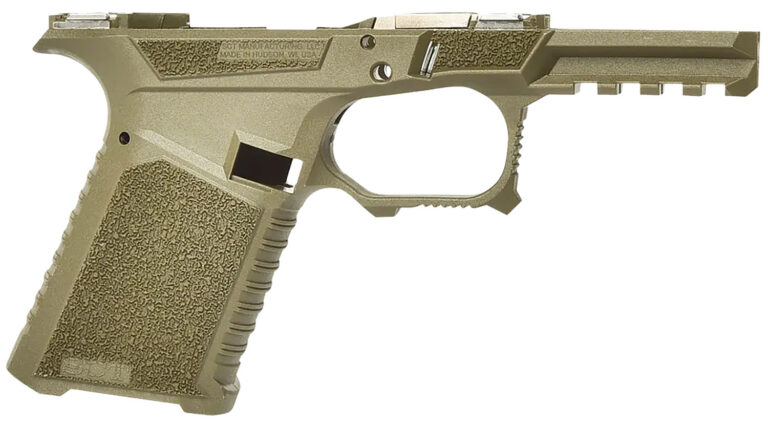 Sct Manufacturing 0225000100IB Compact Compatible w/ Gen3 19/23/32 OD Green Polymer Frame Aggressive Texture Grip Includes Locking Block Sct Manufacturing 0225000100IB Compact Compatible w/ Gen3 19/23/32 OD Green Polymer Frame Aggressive Texture Grip Includes Locking Block
