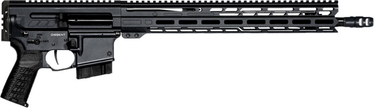 CMMG 28AB60CSG Dissent MK4 22 ARC 30+1 16.10″ Black Nitride Threaded Barrel, M-LOK Handguards, Sniper Gray Cerakote Aluminum Picatinny Rail Receiver, CMMG Zeroed Grips, Ambidextrous