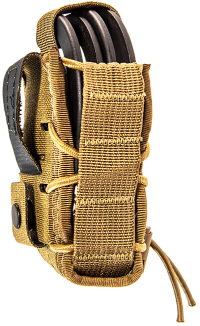 High Speed Gear 13DC10CB TACO Handcuff Holder Nylon Coyote Brown Adaptable Belt Mount Up to 2.25″