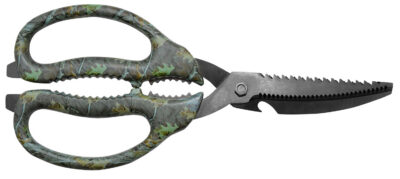 Camillus 19403 Multi-Function Game Shears Camo Shears 4″ Serrated Titanium Bonded Blade, 9″ Long