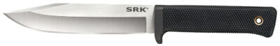 Cold Steel CS38CKE SRK  6″ Fixed Clip Point Plain 3-V Steel Blade, 4.75″ Black Textured Kray-Ex Handle